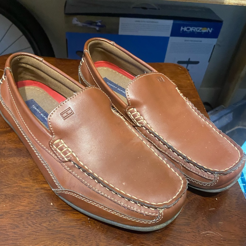 New Tommy Hilfiger penny loafers
